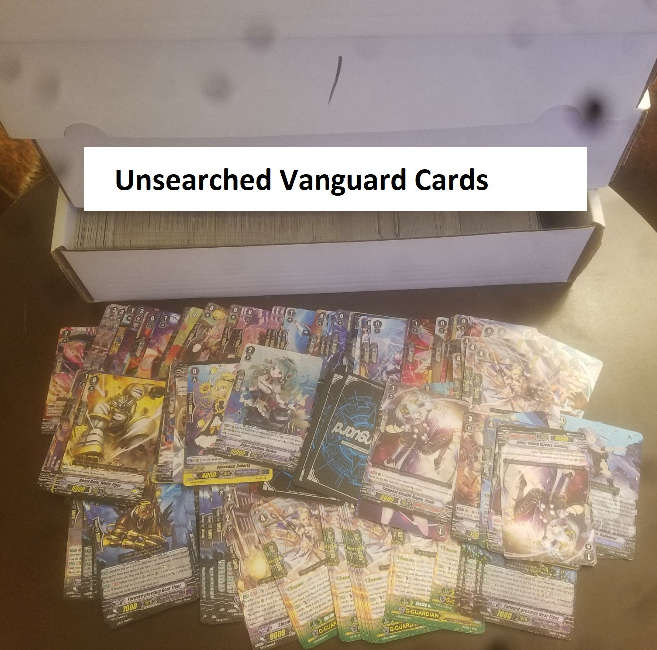 Vanguard TCG CCG Cards Lot 1000+ Unsearched TCG CCG Foils Mixed