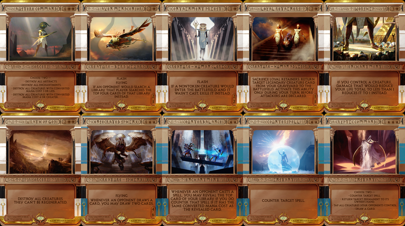 Magic the Gathering TCG - All Rares / Mythic / Foil Rare 10 card POWER PACKS