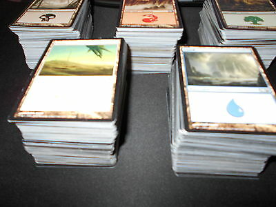 Magic The Gathering 1,000 Bulk  Lands