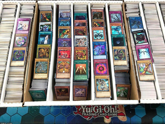 Yugioh 1,000+ Foils Holographic Cards Lot Mixed Sets Cards Foils