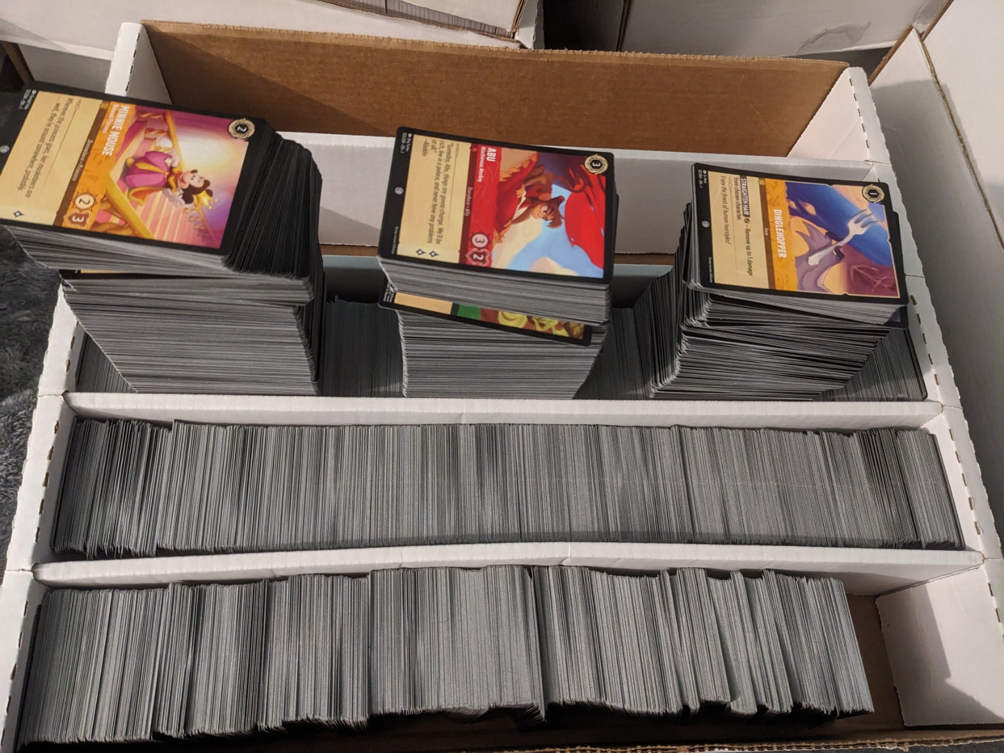 Disney Lorcana Cards Bulk Lot 500 Cards Mixed Cards Random Card Lot TCG Elsa