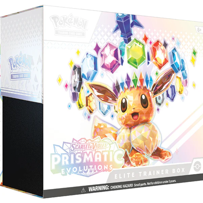 <<<SHIPS 1/17>>> Pokemon TCG: Scarlet & Violet - Prismatic Evolutions Elite Trainer Box