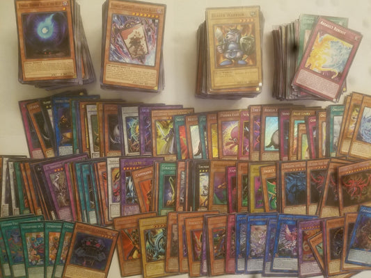 Yugioh 500+ Cards Bulk Lot Unsearched Mixed Sets Rarities Cards Foils Included