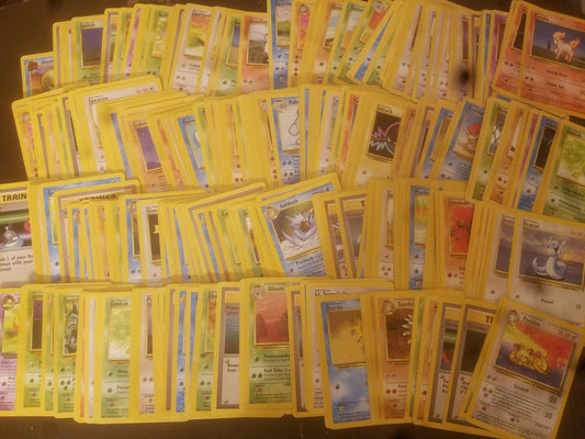 Pokemon 100 WOTC VINTAGE CARDS ONLY 100 Card Lot No Energy