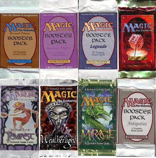 Magic The Gathering Cards Booster Packs Only 400 Packs Total Revised Antiquities