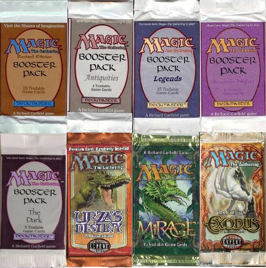 Magic The Gathering Cards Booster Packs Only 400 Packs Total Revised Antiquities Legends