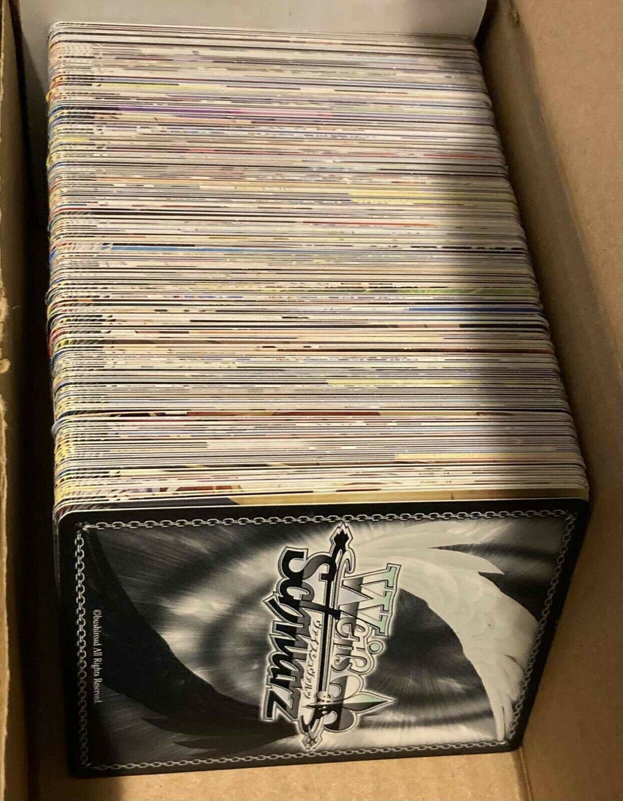 Weiss Schwarz TCG 1000 Cards Lot Bulk Unsearched CCG English Mixed Near Mint