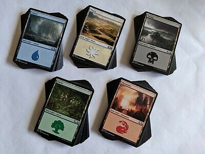 Magic the Gathering MTG 100 Basic Land Pack Cards 20 Each Lands